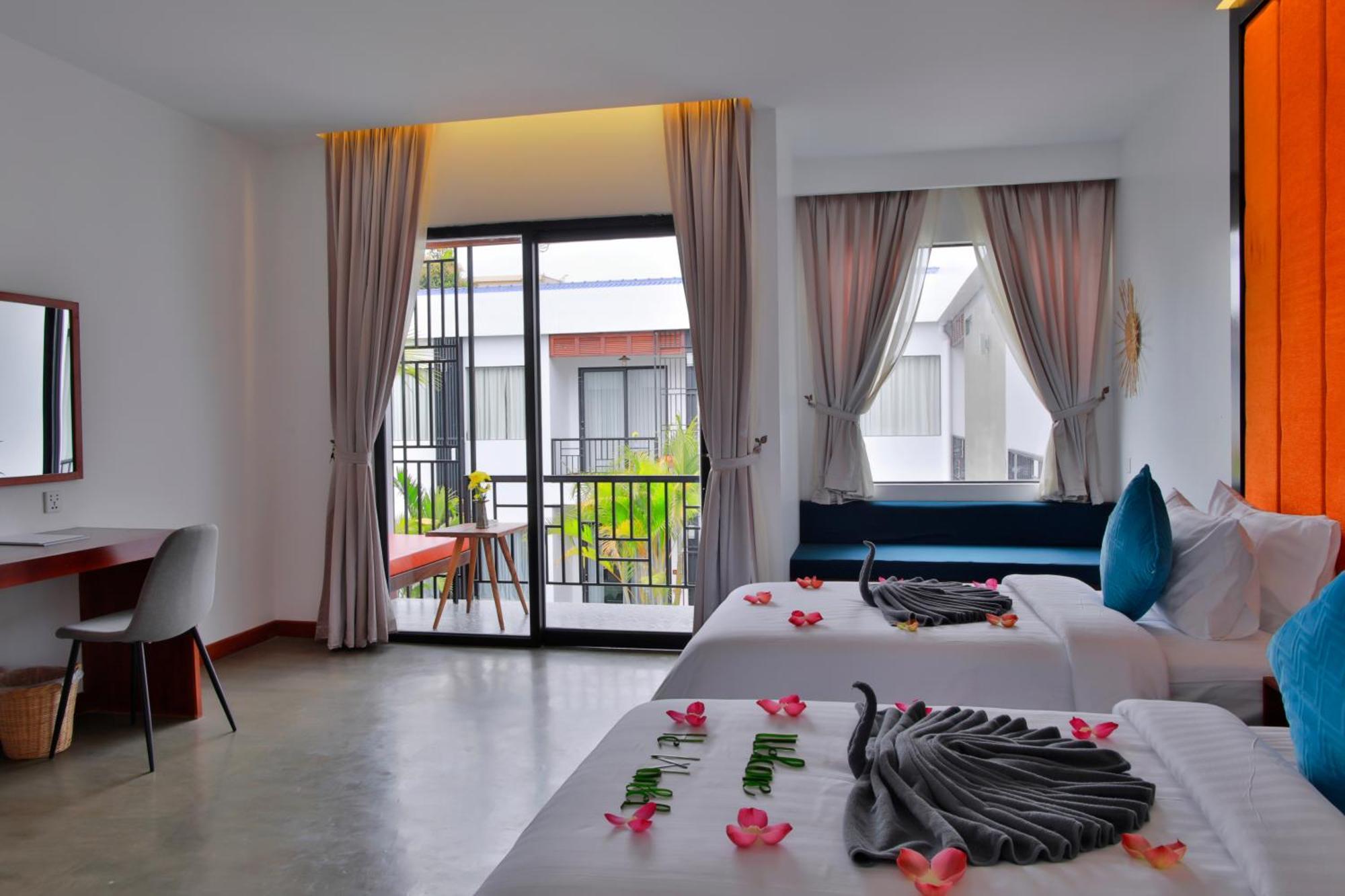 Central Corner Suite Siem Reap Esterno foto