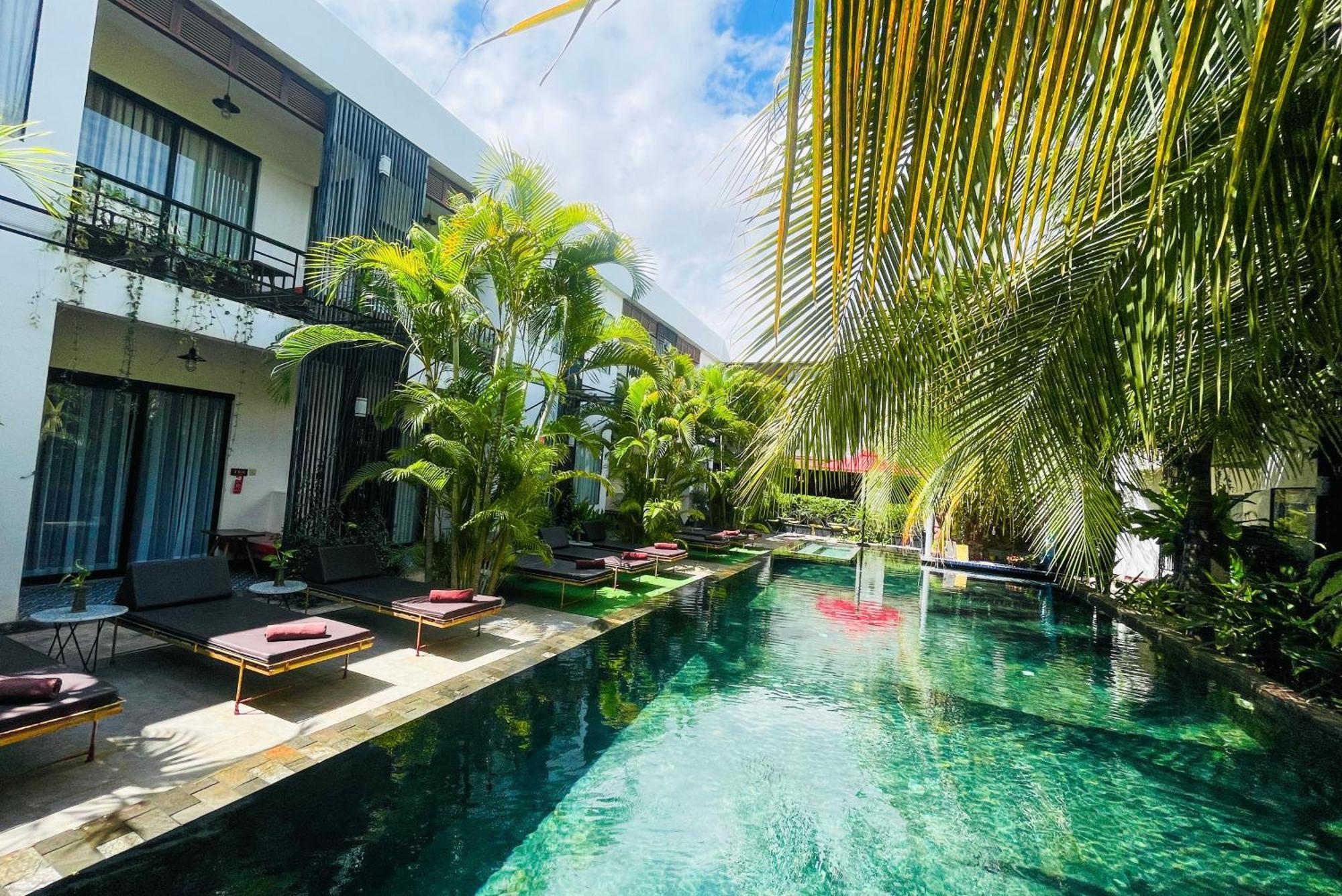 Central Corner Suite Siem Reap Esterno foto
